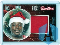 2021 Panini Donruss Cornell Powell #RS-CPO Rookie Sweaters Patch RC Chiefs